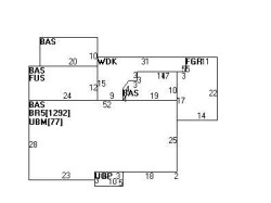 297 Winchester St, Newton, MA 02461 floor plan