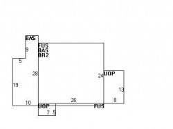 392 Lowell Ave, Newton, MA 02460 floor plan