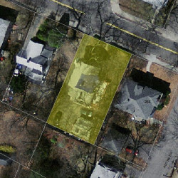 292 Auburndale Ave, Newton, MA 02466 aerial view