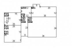 12 Tamarac Rd, Newton, MA 02464 floor plan