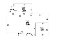 41 Brentwood Ave, Newton, MA 02459 floor plan