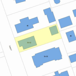 50 Elm St, Newton, MA 02465 plot plan