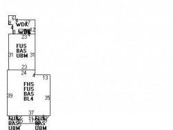 281 Park St, Newton, MA 02458 floor plan