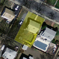 179 Adams Ave, Newton, MA 02465 aerial view