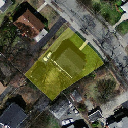 16 Randlett Park, Newton, MA 02465 aerial view