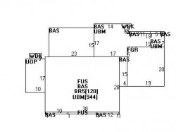 34 Evelyn Rd, Newton, MA 02468 floor plan