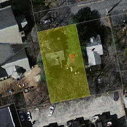 16 Chesley Ave, Newton, MA 02460 aerial view