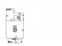 354 Wolcott St, Newton, MA 02466 floor plan