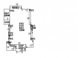 126 Eastbourne Rd, Newton, MA 02459 floor plan