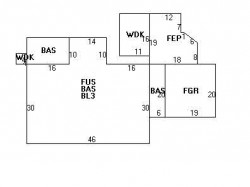 56 Evelyn Rd, Newton, MA 02468 floor plan