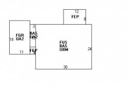 316 Parker St, Newton, MA 02459 floor plan