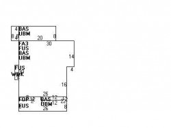 32 Hollis St, Newton, MA 02458 floor plan