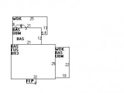 43 Charlotte Rd, Newton, MA 02459 floor plan