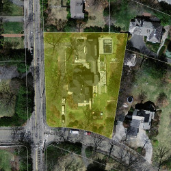 288 Chestnut St, Newton, MA 02465 aerial view