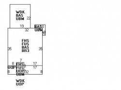 658 Chestnut St, Newton, MA 02468 floor plan