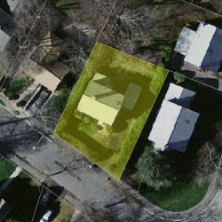 20 Marshfield Rd, Newton, MA 02459 aerial view
