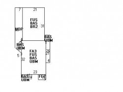 3 Bowdoin St, Newton, MA 02461 floor plan