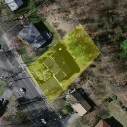 756 Dedham St, Newton, MA 02459 aerial view