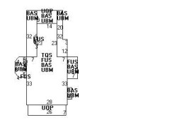 107 Park St, Newton, MA 02458 floor plan