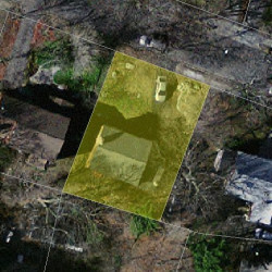 73 Maplewood Ave, Newton, MA 02459 aerial view