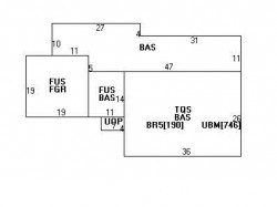 46 Mill St, Newton, MA 02459 floor plan