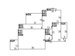 245 Otis St, Newton, MA 02465 floor plan