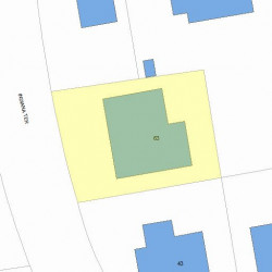 63 Indiana Ter, Newton, MA 02464 plot plan