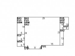 53 Washburn Ave, Newton, MA 02466 floor plan