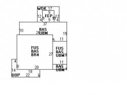 11 Nantucket Rd, Newton, MA 02461 floor plan