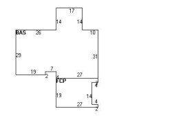 270 Islington Rd, Newton, MA 02466 floor plan