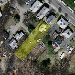 204 River St, Newton, MA 02465 aerial view