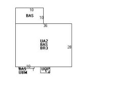 20 Hilltop St, Newton, MA 02458 floor plan