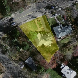 85 Brookline St, Newton, MA 02467 aerial view