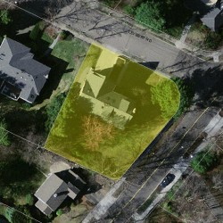 103 Levbert Rd, Newton, MA 02459 aerial view