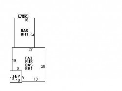 26 Jerome Ave, Newton, MA 02465 floor plan