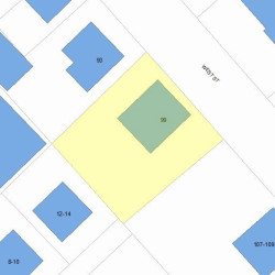 99 West St, Newton, MA 02458 plot plan