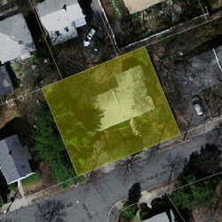 22 Hazelhurst Ave, Newton, MA 02465 aerial view