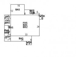 15 Bow Rd, Newton, MA 02459 floor plan