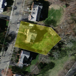 40 Avondale Rd, Newton, MA 02459 aerial view