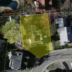47 Carleton St, Newton, MA 02458 aerial view