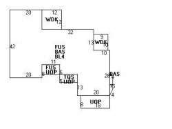 17 Meredith Ave, Newton, MA 02461 floor plan