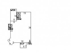 51 Warwick Rd, Newton, MA 02465 floor plan