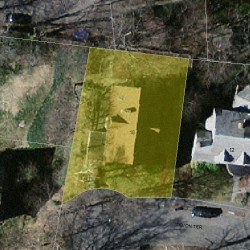 18 Devon Ter, Newton, MA 02459 aerial view