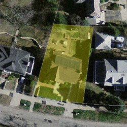 185 Commonwealth Ave, Newton, MA 02459 aerial view