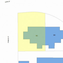 362 Ward St, Newton, MA 02459 plot plan