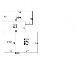 16 Philbrick Rd, Newton, MA 02459 floor plan