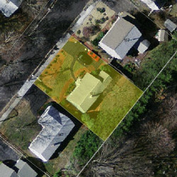 151 Spiers Rd, Newton, MA 02459 aerial view