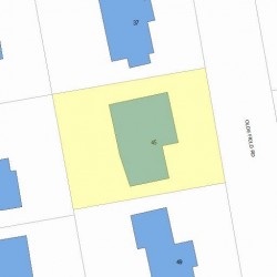 45 Olde Field Rd, Newton, MA 02459 plot plan