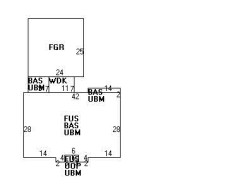 37 Quinobequin Rd, Newton, MA 02462 floor plan