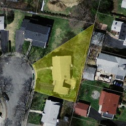 19 Cappy Cir, Newton, MA 02465 aerial view